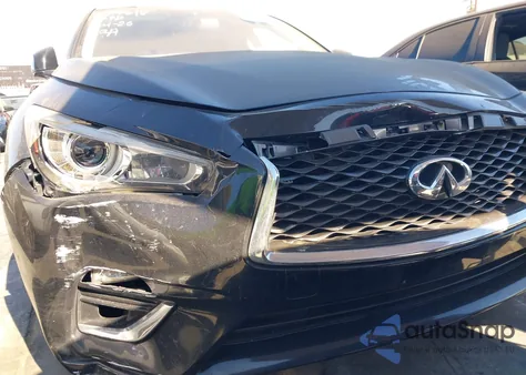 2018 Infiniti Q50 3.0T Luxe z USA, uszkodzony, nr VIN JN1EV7AP9JM350848